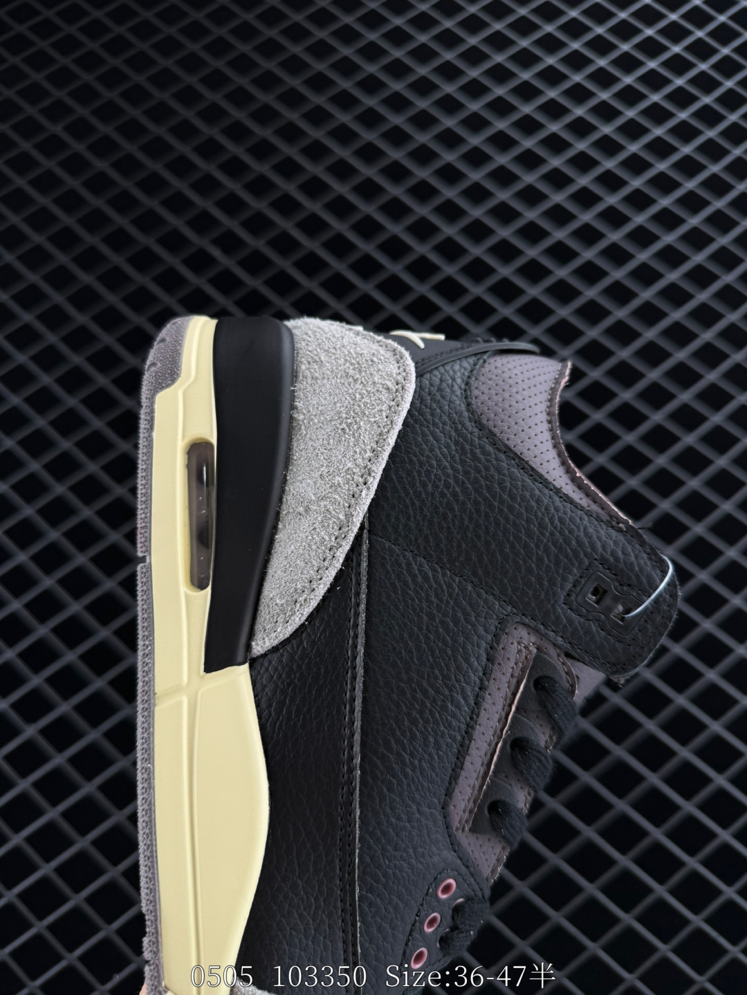 A Ma Maniere x Air Jordan 3 Retro “Black” AJ3